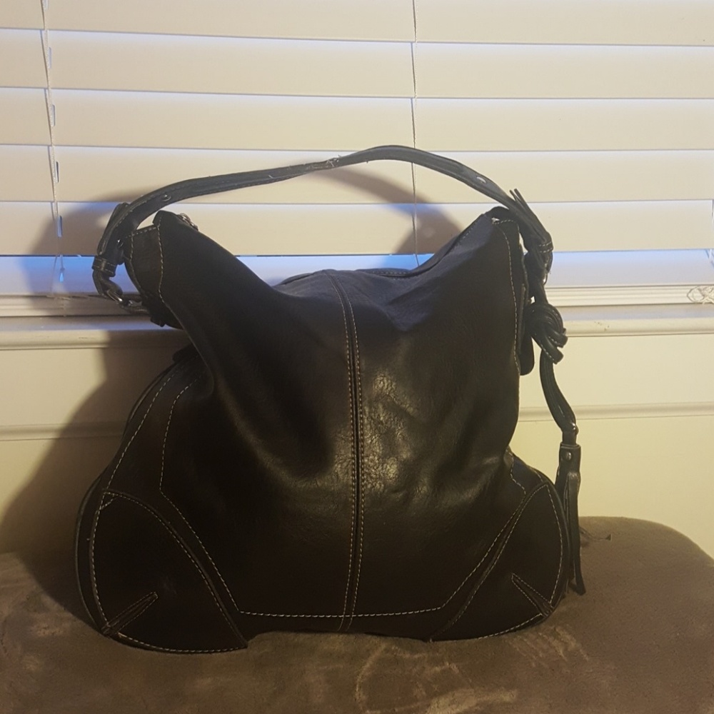 Faux Leather Handbag